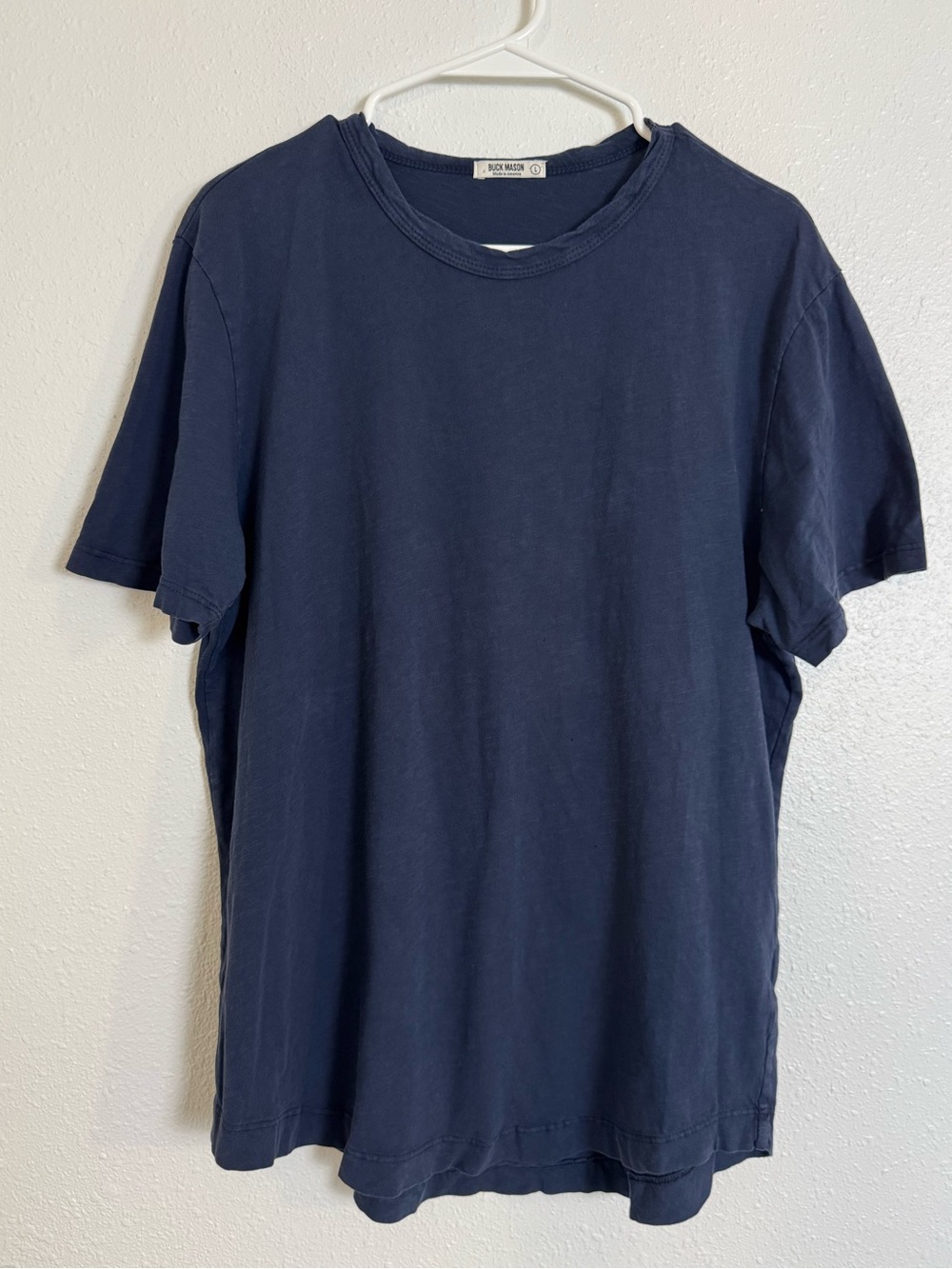 Buck mason navy short sleeve tee shirt